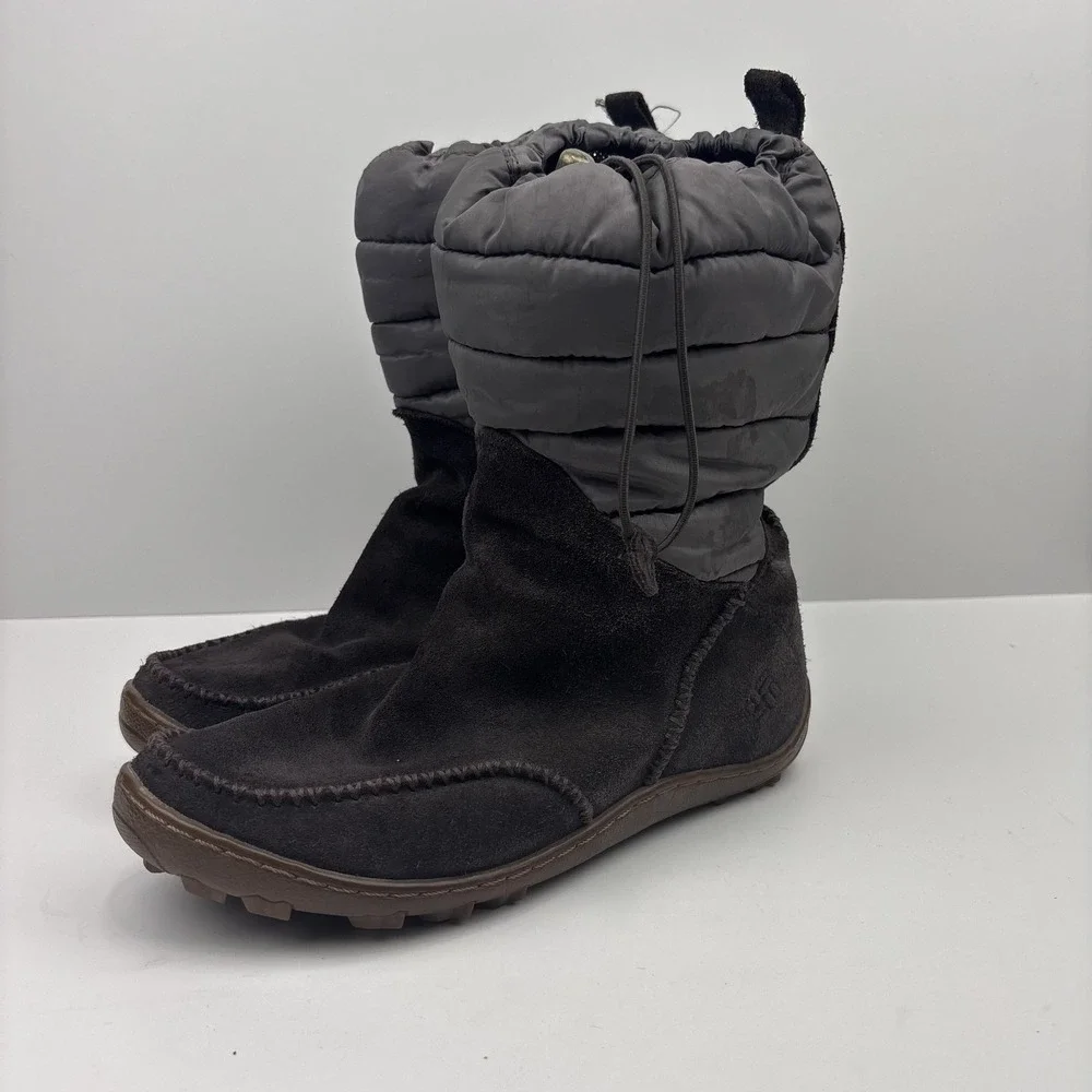 Columbia Minx Moccasin Women's US 7 Brown Waterproof Winter Boots BL1559-231